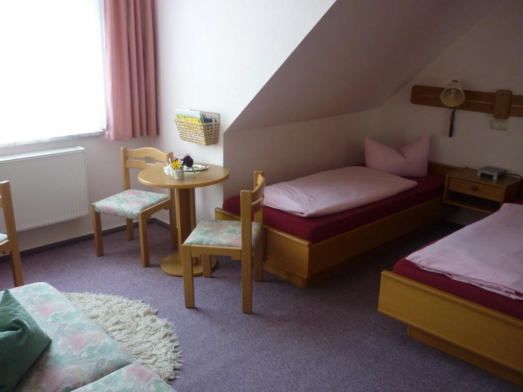 Hotel Burghof Oberweißbach Oda fotoğraf
