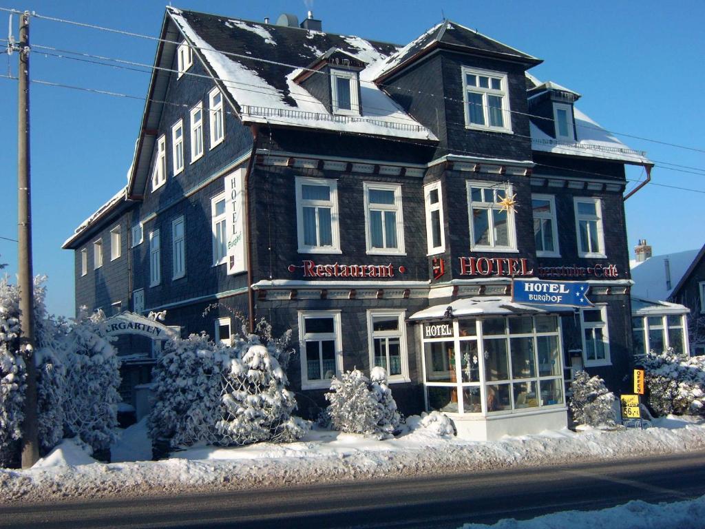 Hotel Burghof Oberweißbach Oda fotoğraf