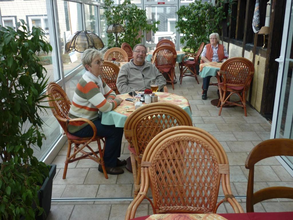 Hotel Burghof Oberweißbach Oda fotoğraf